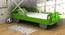 Stewie Bed (Green, Matte Finish) by Urban Ladder - Front View Design 1 - 419952
