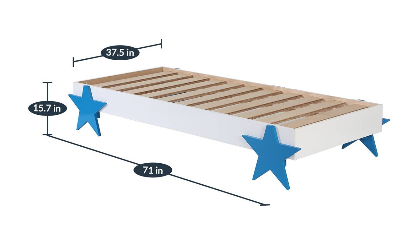 Rigby bed blue 6