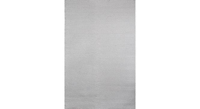 Birkley Dhurrie (Grey, 152 x 244 cm  (60" x 96") Carpet Size) by Urban Ladder - Cross View Design 1 - 420512