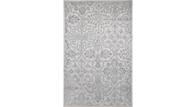 Ceola Carpet (Grey, Rectangle Carpet Shape, 244 x 152 cm  (96" x 60") Carpet Size) by Urban Ladder - Cross View Design 1 - 420521