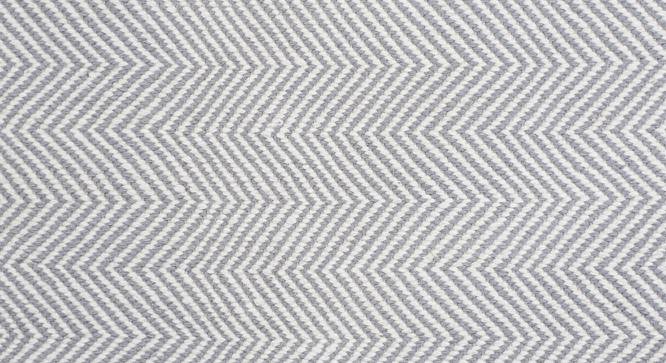 Birkley Dhurrie (Grey, 152 x 244 cm  (60" x 96") Carpet Size) by Urban Ladder - Front View Design 1 - 420523