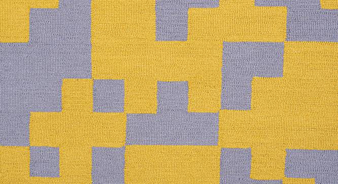 Beverlee Carpet (Yellow, Rectangle Carpet Shape, 244 x 152 cm  (96" x 60") Carpet Size) by Urban Ladder - Front View Design 1 - 420528