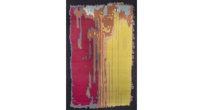 Hazell Dhurrie (152 x 244 cm  (60" x 96") Carpet Size, Multicolor) by Urban Ladder - Cross View Design 1 - 420558