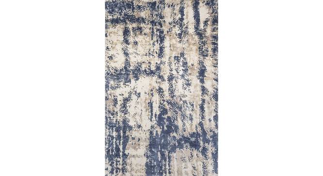 Karyna Carpet (Grey, Rectangle Carpet Shape, 244 x 152 cm  (96" x 60") Carpet Size) by Urban Ladder - Cross View Design 1 - 420559