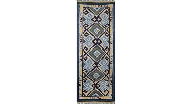 Renley Dhurrie (Multicolor, 83 x 269 cm  (33" x 106") Carpet Size) by Urban Ladder - Cross View Design 1 - 420645