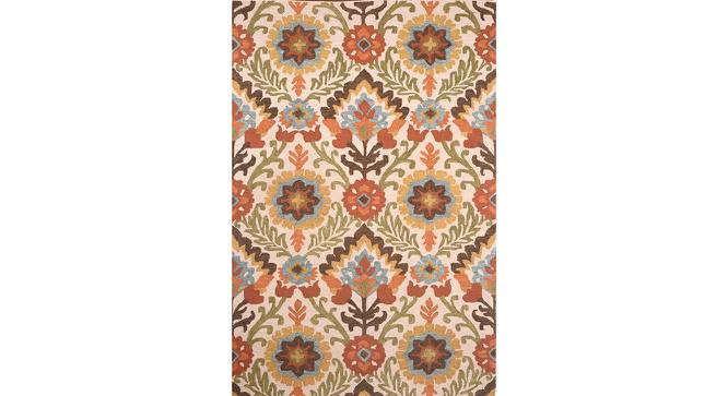 Marden Carpet (Rectangle Carpet Shape, 244 x 152 cm  (96" x 60") Carpet Size, Multicolor) by Urban Ladder - Cross View Design 1 - 420653