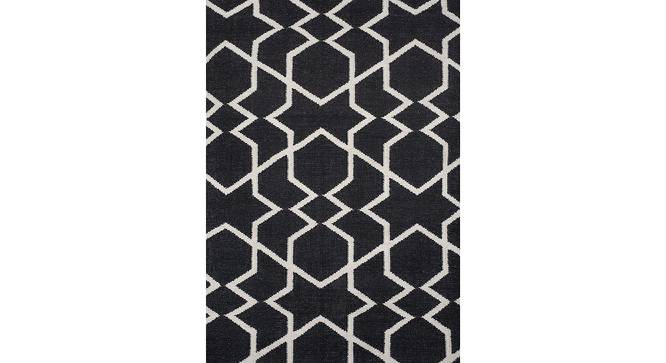 Siddalee Dhurrie (Brown, 122 x 183 cm  (48" x 72") Carpet Size) by Urban Ladder - Cross View Design 1 - 420690