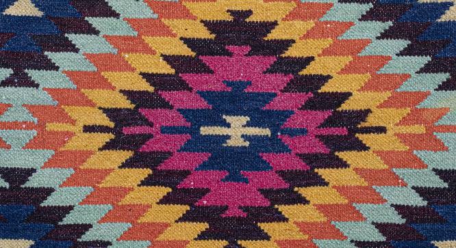 Sansa Dhurrie (122 x 183 cm  (48" x 72") Carpet Size, Multicolor) by Urban Ladder - Front View Design 1 - 420696