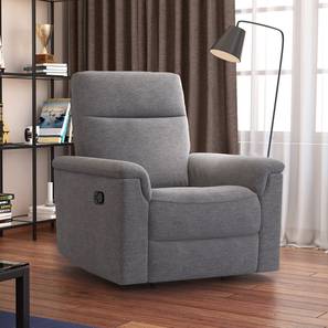 All Products Recliners New Brand Design Barnes Recliner (One Seater, Lava Grey)