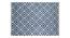 Lorie Dhurrie (Blue, 160 x 230 cm (63" x 91") Carpet Size) by Urban Ladder - Cross View Design 1 - 420774