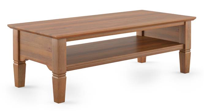 Malabar Storage Coffee Table (With Shelf Configuration, Amber Walnut Finish) by Urban Ladder - Cross View Design 1 - 420787