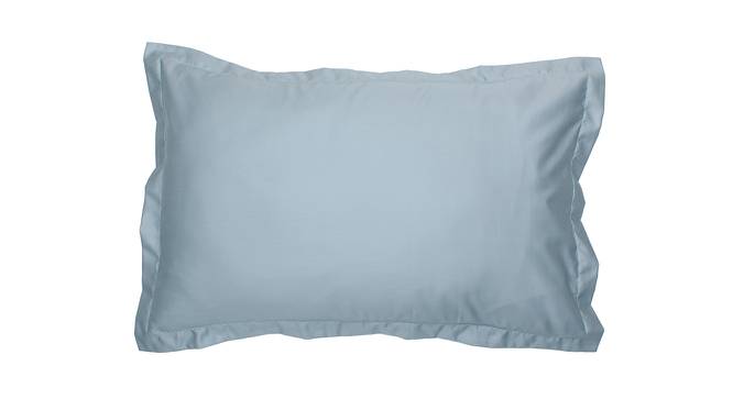 Flint Bedsheet Set (Blue, Double Size, Regular Bedsheet Type) by Urban Ladder - Cross View Design 1 - 421015