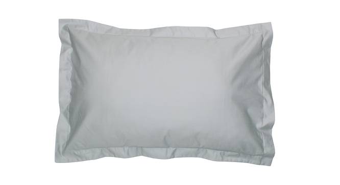 Rajak Bedsheet Set (Grey, Double Size, Regular Bedsheet Type) by Urban Ladder - Cross View Design 1 - 421131