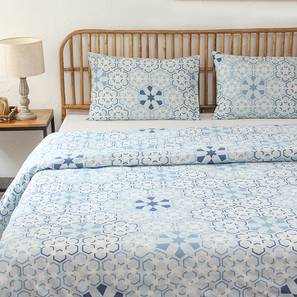 Duvets Design Blue TC Cotton Double Size Duvet Cover
