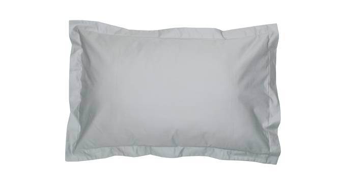 Rajak Bedsheet Set (Grey, Single Size, Regular Bedsheet Type) by Urban Ladder - Cross View Design 1 - 421191
