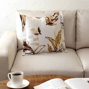 Cushion Cover Design Brown Inches Cotton Cushion Cover - Set of