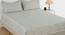 Skyler Bedsheet Set (White, King Size) by Urban Ladder - Front View Design 1 - 421602