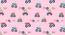 Carl Bedsheet Set (Pink, Super King Size) by Urban Ladder - Front View Design 1 - 421810