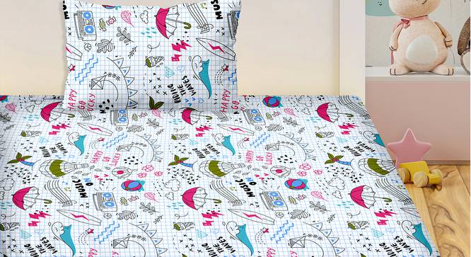 Hattie Bedsheet Set (Single Size) by Urban Ladder - Cross View Design 1 - 421887