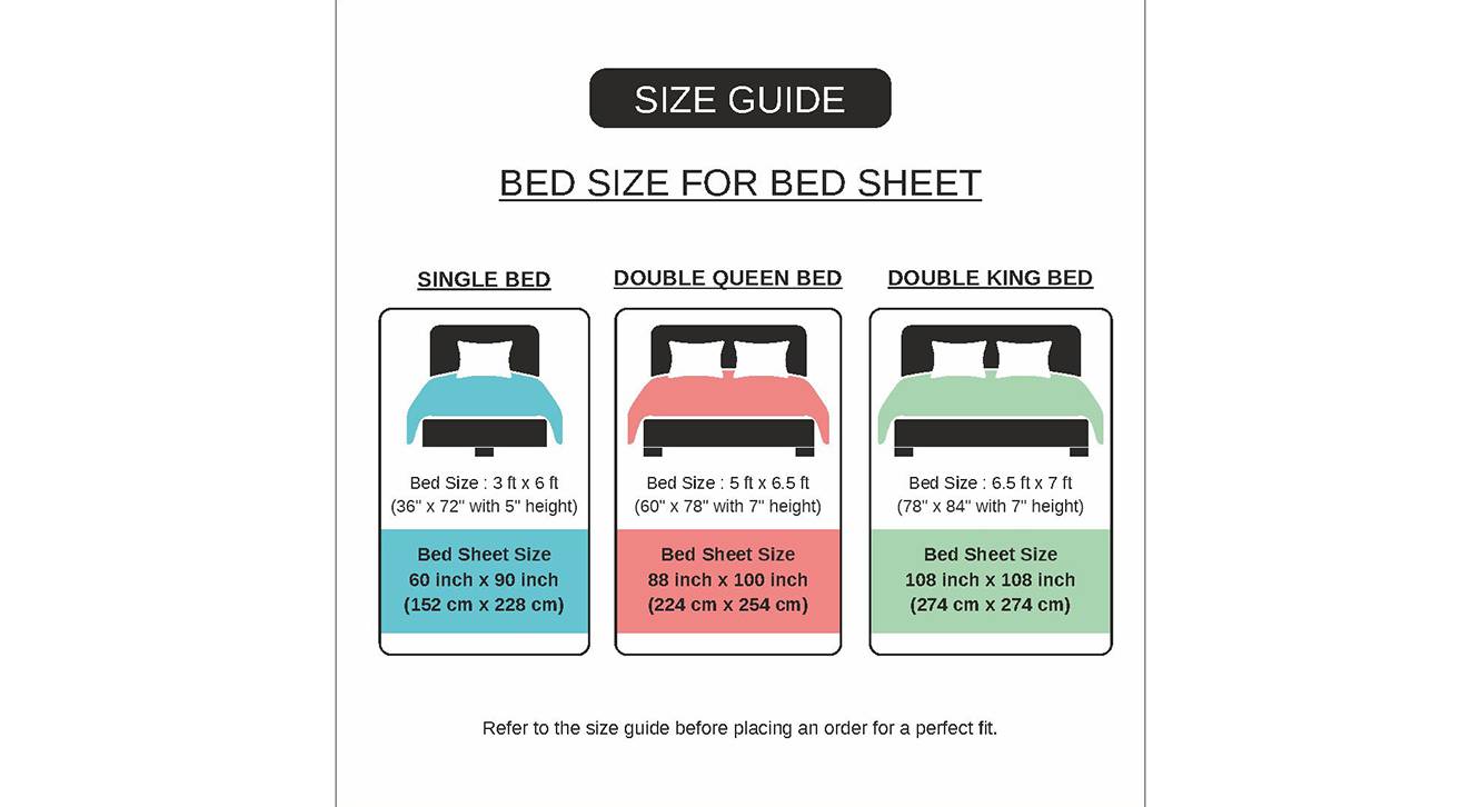 Green TC Cotton Super King Size Bedsheet Urban Ladder