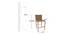 Fiske Bar Stool (Light Brown, Single Set) by Urban Ladder - - 