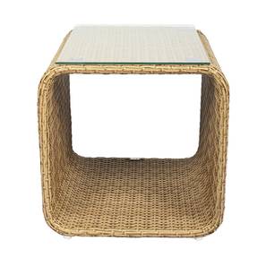 Side Table For Living Room Design Parkway Outdoor Side Table (Light Brown)