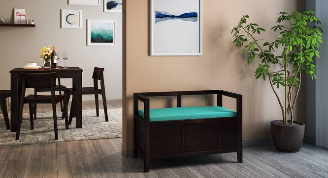 Rhodes Entryway Storage Bench (Mahogany Finish) by Urban Ladder - Design 1 Full View - 422460