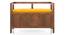 Rhodes Entryway Storage Bench (Amber Walnut Finish) by Urban Ladder - Design 1 Side View - 422471