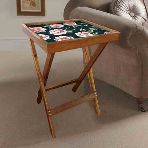 Nutcase Top Brands Design Quillon Tray Table (Matte Finish, Multicolor)