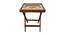 Patrice Tray Table (Matte Finish, Multicolor) by Urban Ladder - Front View Design 1 - 422511