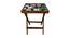 Quillon Tray Table (Matte Finish, Multicolor) by Urban Ladder - Front View Design 1 - 422519