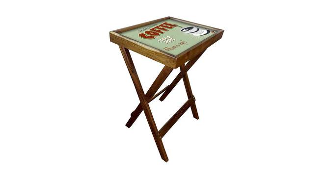 Percy Tray Table (Matte Finish, Multicolor) by Urban Ladder - Cross View Design 1 - 422532