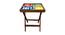 Severin Tray Table (Matte Finish, Multicolor) by Urban Ladder - Front View Design 1 - 422624