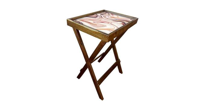 Reynard Tray Table (Matte Finish, Multicolor) by Urban Ladder - Cross View Design 1 - 422633