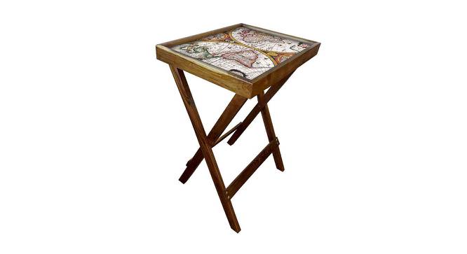 Sebastien Tray Table (Matte Finish, Multicolor) by Urban Ladder - Cross View Design 1 - 422639