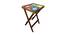 Severin Tray Table (Matte Finish, Multicolor) by Urban Ladder - Cross View Design 1 - 422641