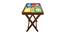 Severin Tray Table (Matte Finish, Multicolor) by Urban Ladder - Design 1 Side View - 422658