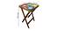 Severin Tray Table (Matte Finish, Multicolor) by Urban Ladder - Design 1 Dimension - 422691