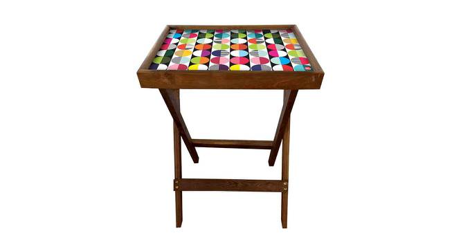 Suede Tray Table (Matte Finish, Multicolor) by Urban Ladder - Front View Design 1 - 422706