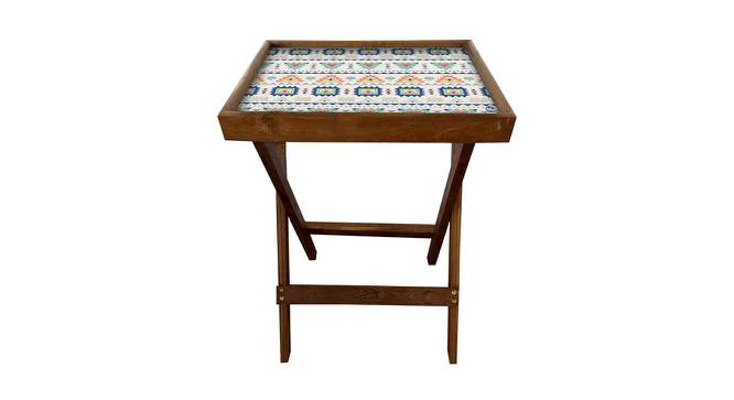 Sydel Tray Table (Matte Finish, Multicolor) by Urban Ladder - Front View Design 1 - 422708