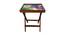 Sydney Tray Table (Matte Finish, Multicolor) by Urban Ladder - Front View Design 1 - 422709