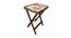 Silvain Tray Table (Matte Finish, Multicolor) by Urban Ladder - Cross View Design 1 - 422715
