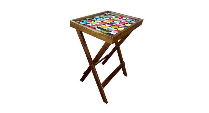 Suede Tray Table (Matte Finish, Multicolor) by Urban Ladder - Cross View Design 1 - 422716