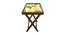 Snyder Tray Table (Matte Finish, Multicolor) by Urban Ladder - Design 1 Side View - 422728