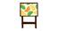 Snyder Tray Table (Matte Finish, Multicolor) by Urban Ladder - Rear View Design 1 - 422739