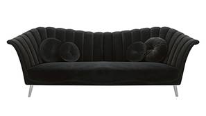 Orlando Fabric Sofa(Black)