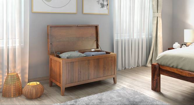 Rhodes Solid Wood Storage Chest (Amber Walnut Finish) by Urban Ladder - Full View Design 1 - 422770