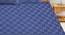 Adelynn Bedsheet Set (Blue, King Size) by Urban Ladder - Front View Design 1 - 422792