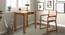 Arabia Study Table (Amber Walnut Finish) by Urban Ladder - Full View Design 1 - 422827