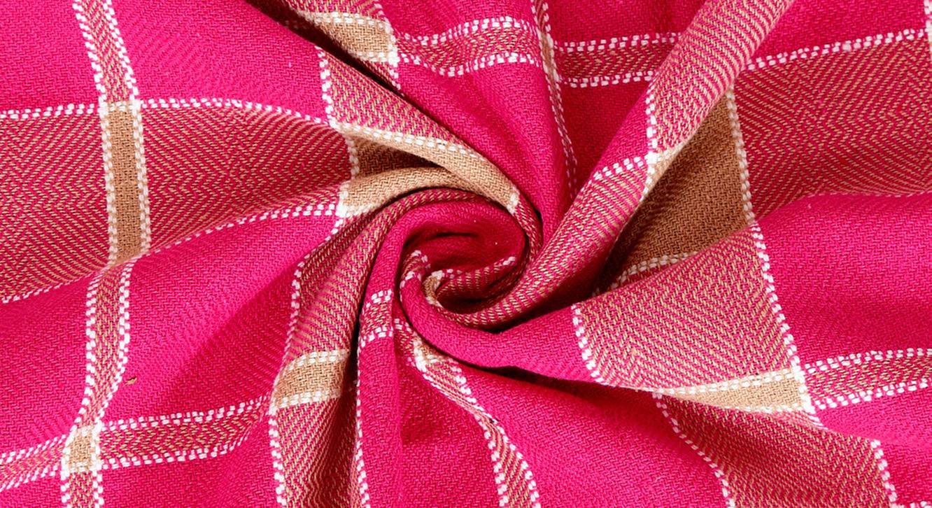 Pink Cotton Table Cover Urban Ladder